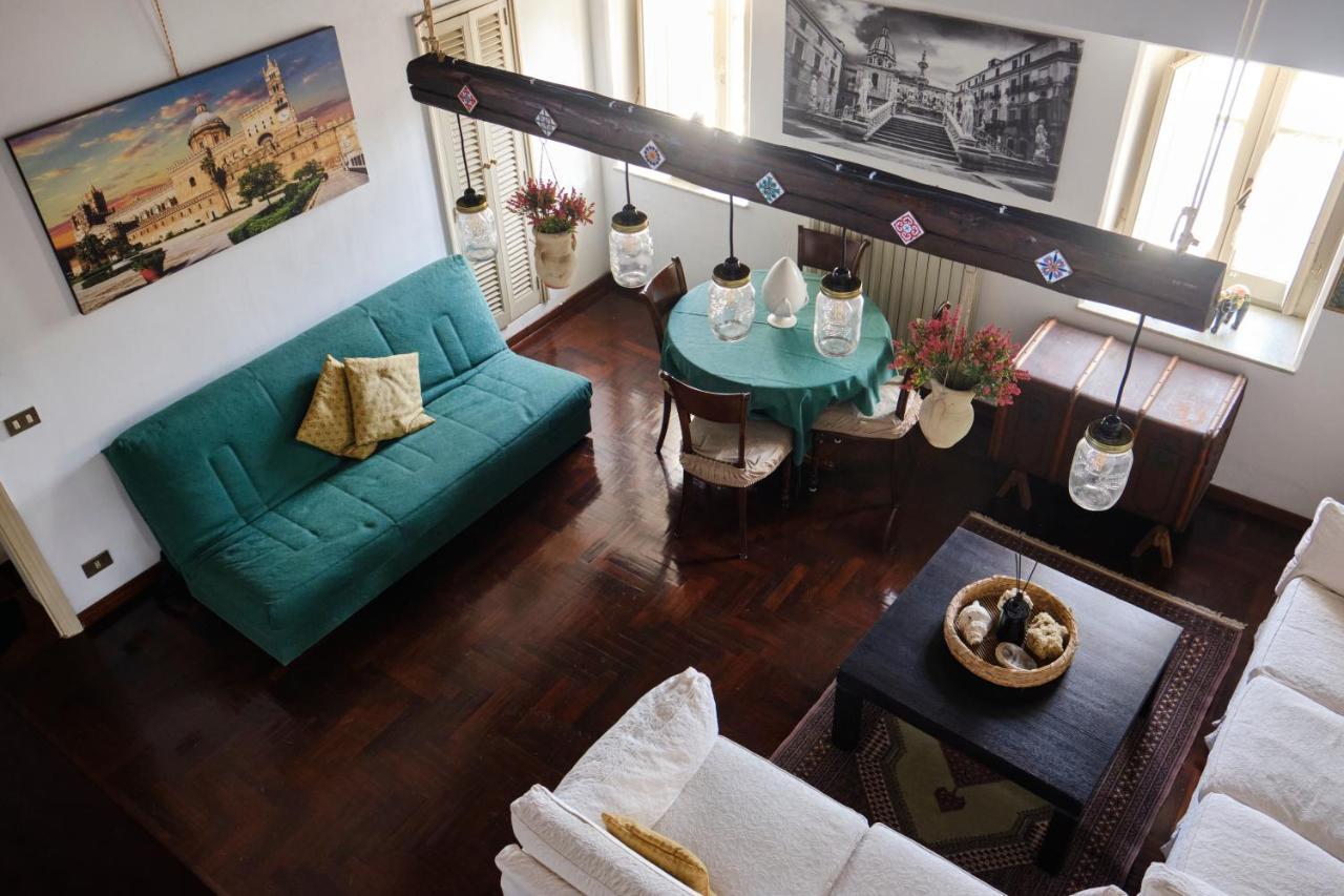 Ferienwohnung Attico Con Terrazza Sul Porto Palermo Exterior foto